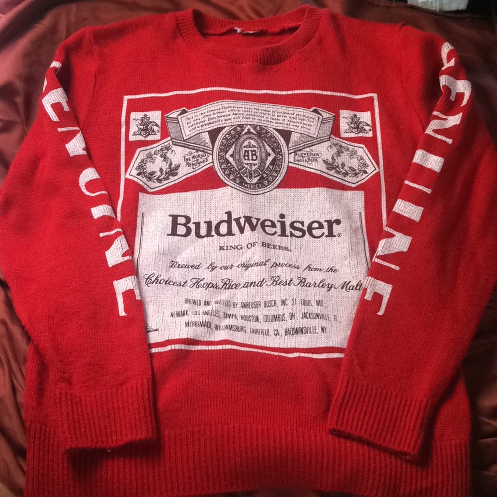 Budweiser Sweater